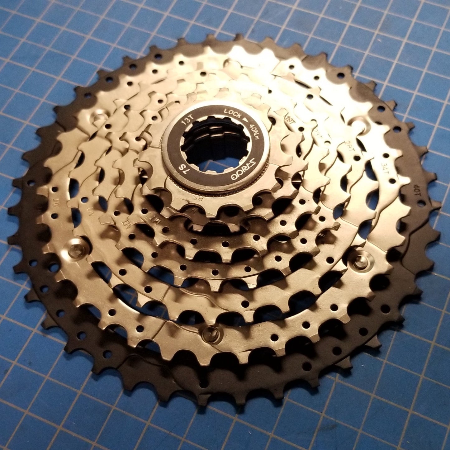 Jim 7 speed cassettes, made by former SRAM people in China
