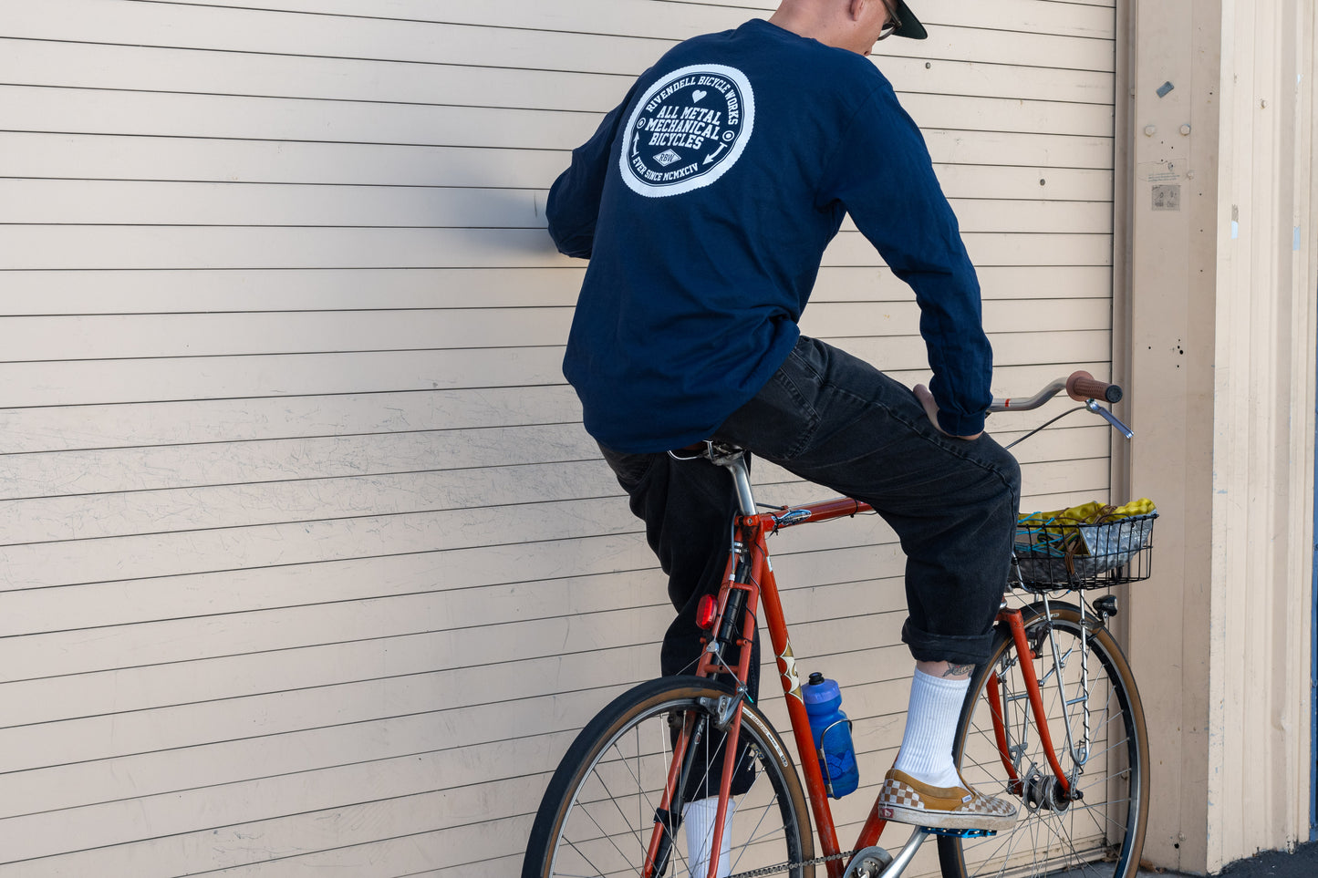 All Metal, All Mechanical Riv Pocket Long Sleeve - Navy