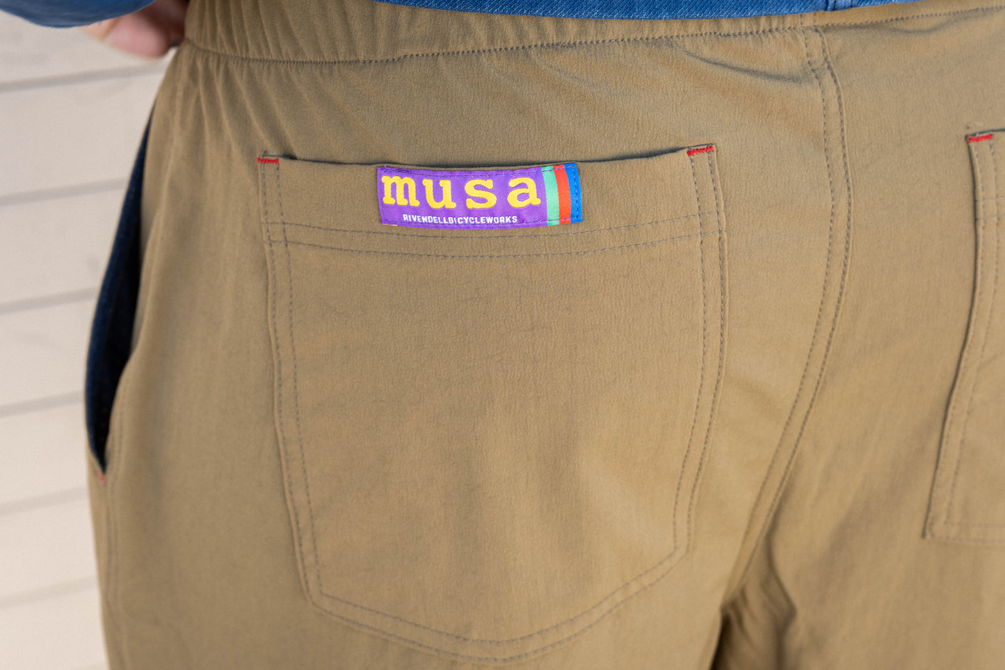 Musa Cycling Baggies 2024 - Coyote