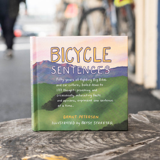 Bicycle Sentences Book