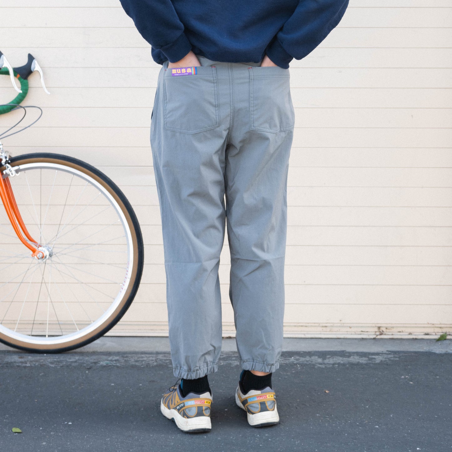 Musa Cycling Baggies - Wolf Grey