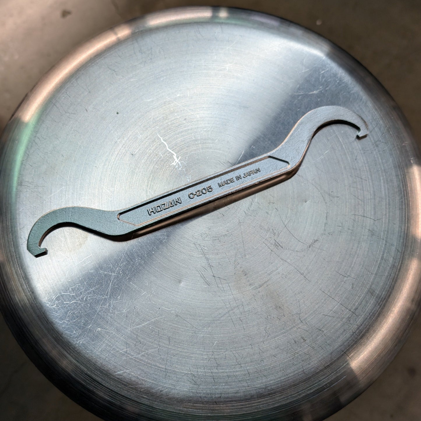 Hozan C-205 Lockring wrench - for hubs and bb's