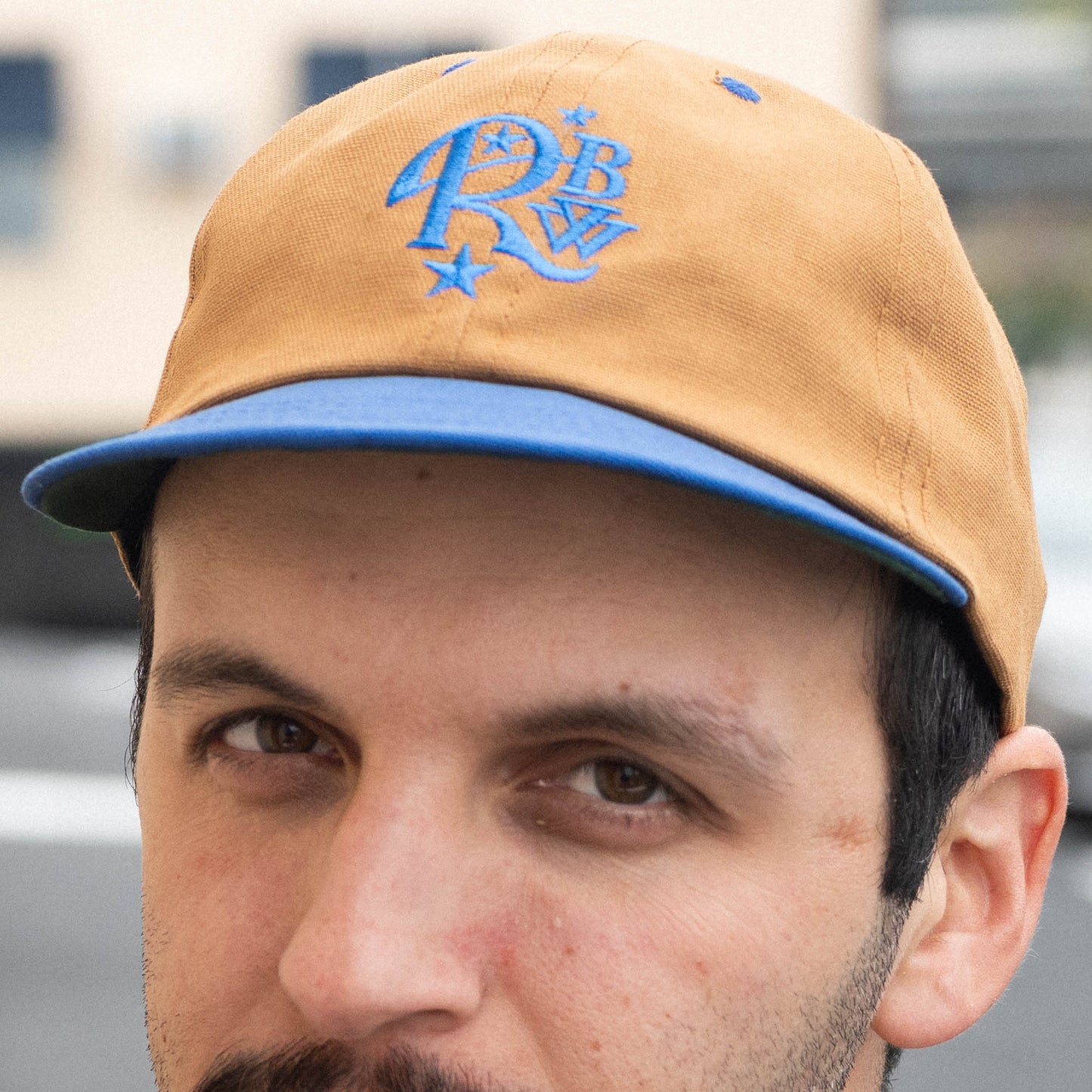 RBW Hat - Brown-n-Blue