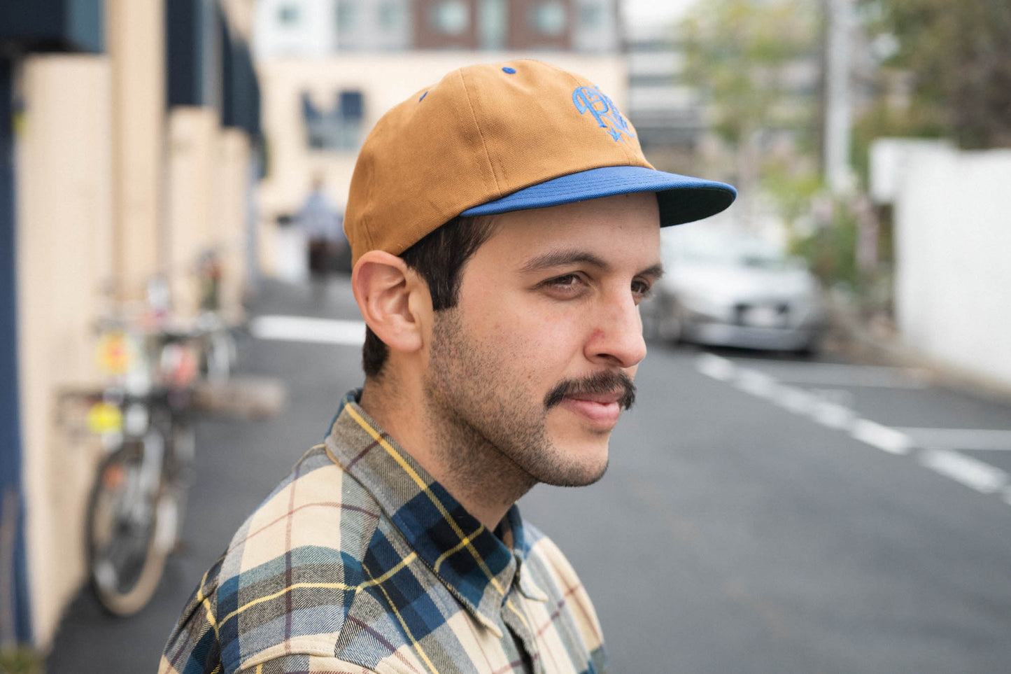 RBW Hat - Brown-n-Blue