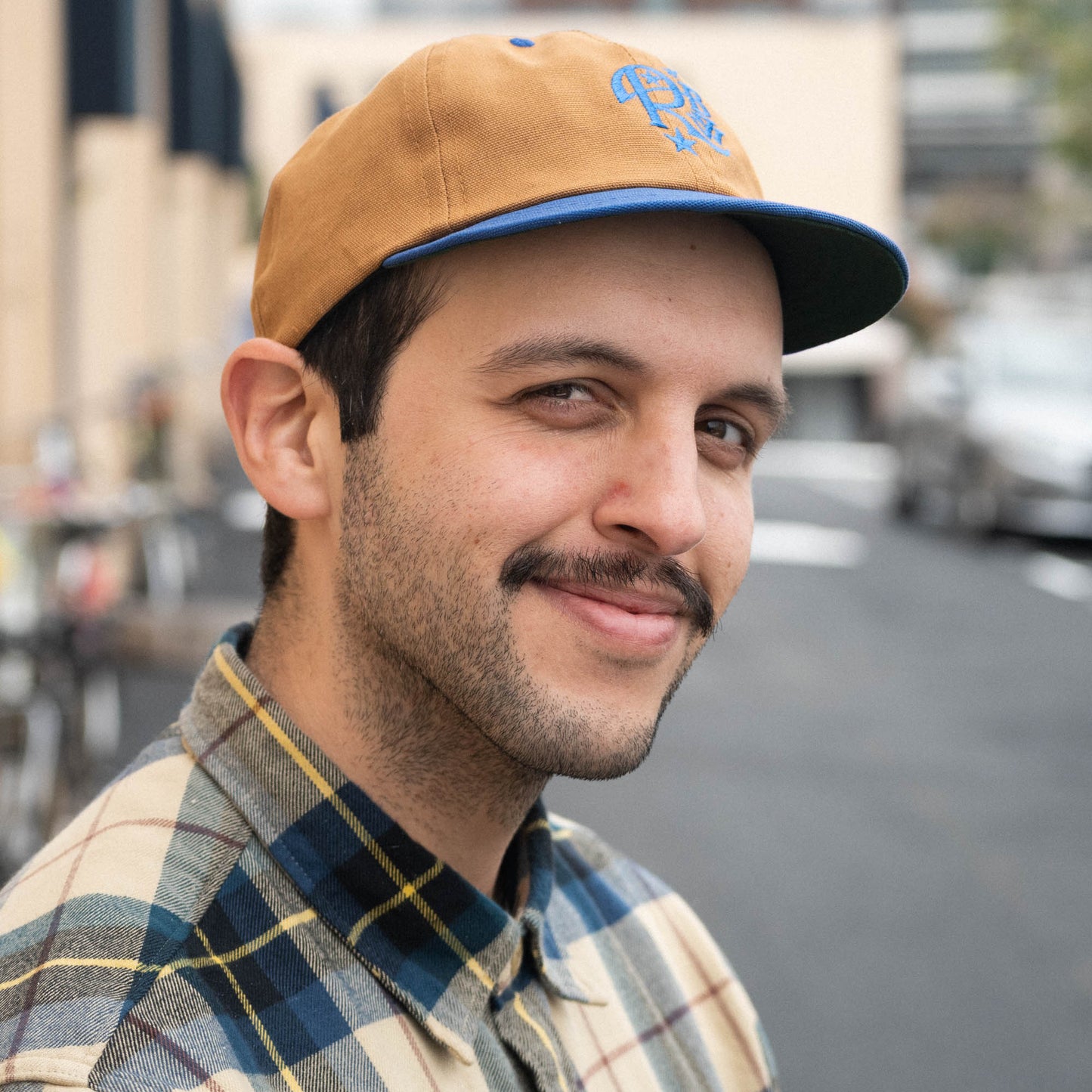 RBW Hat - Brown-n-Blue