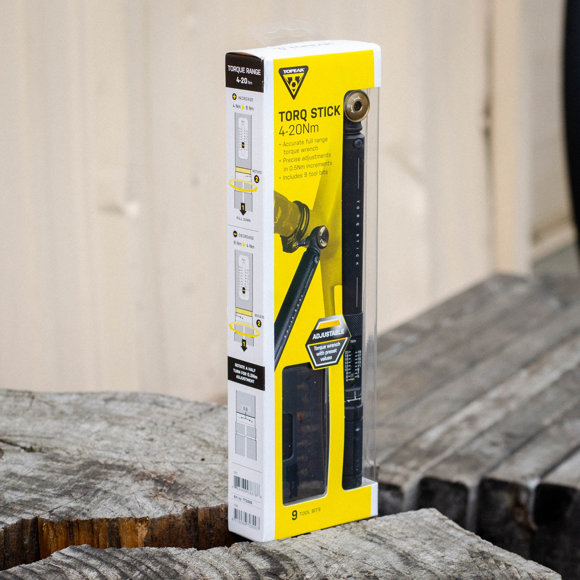 Topeak Drehmomentschlüssel Torq Stick, Schwarz, 4-20 nm | SAM's Topeak Drehmomentschlüssel Torq Stick, Schwarz, 4-20 nm | SAM's