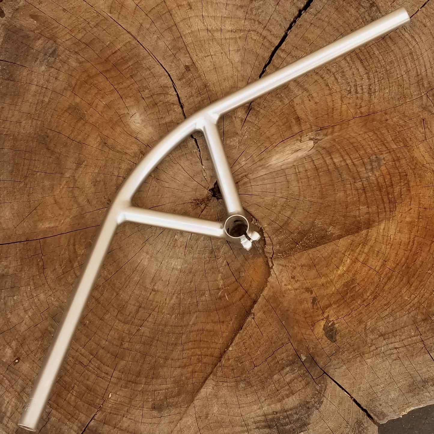 Handlebar - Nitto Bullmoose, dull bright FILLET BRAZED - (B901R) - threadless