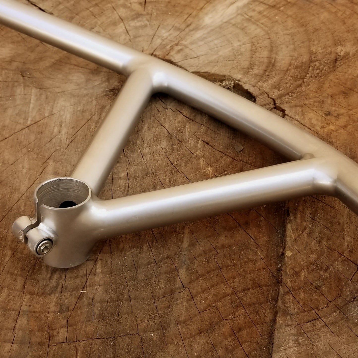 Handlebar - Nitto Bullmoose, dull bright FILLET BRAZED - (B901R) - threadless