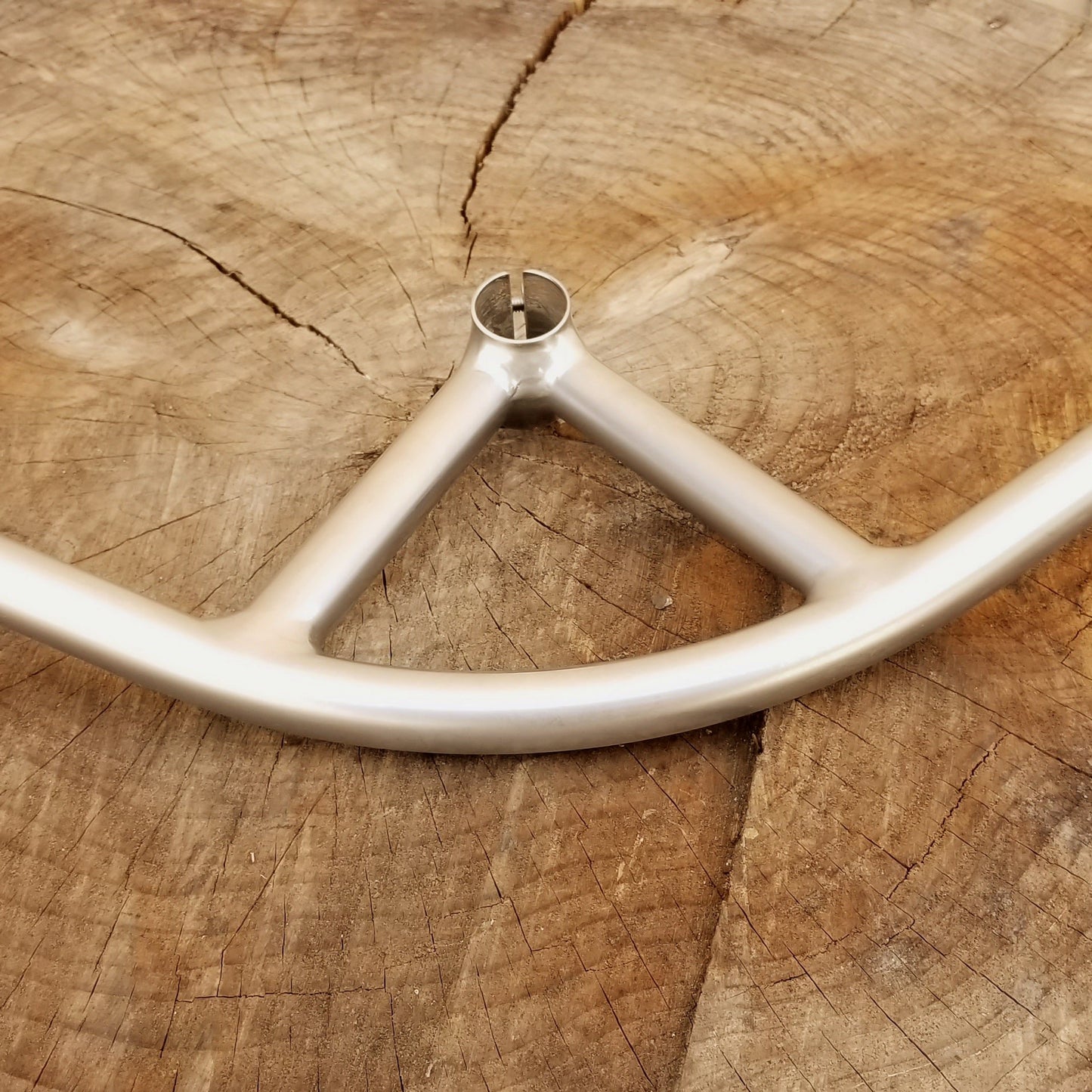 Handlebar - Nitto Bullmoose, dull bright FILLET BRAZED - (B901R) - threadless