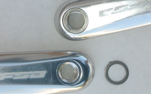 Pedal washer crank protectors, pair