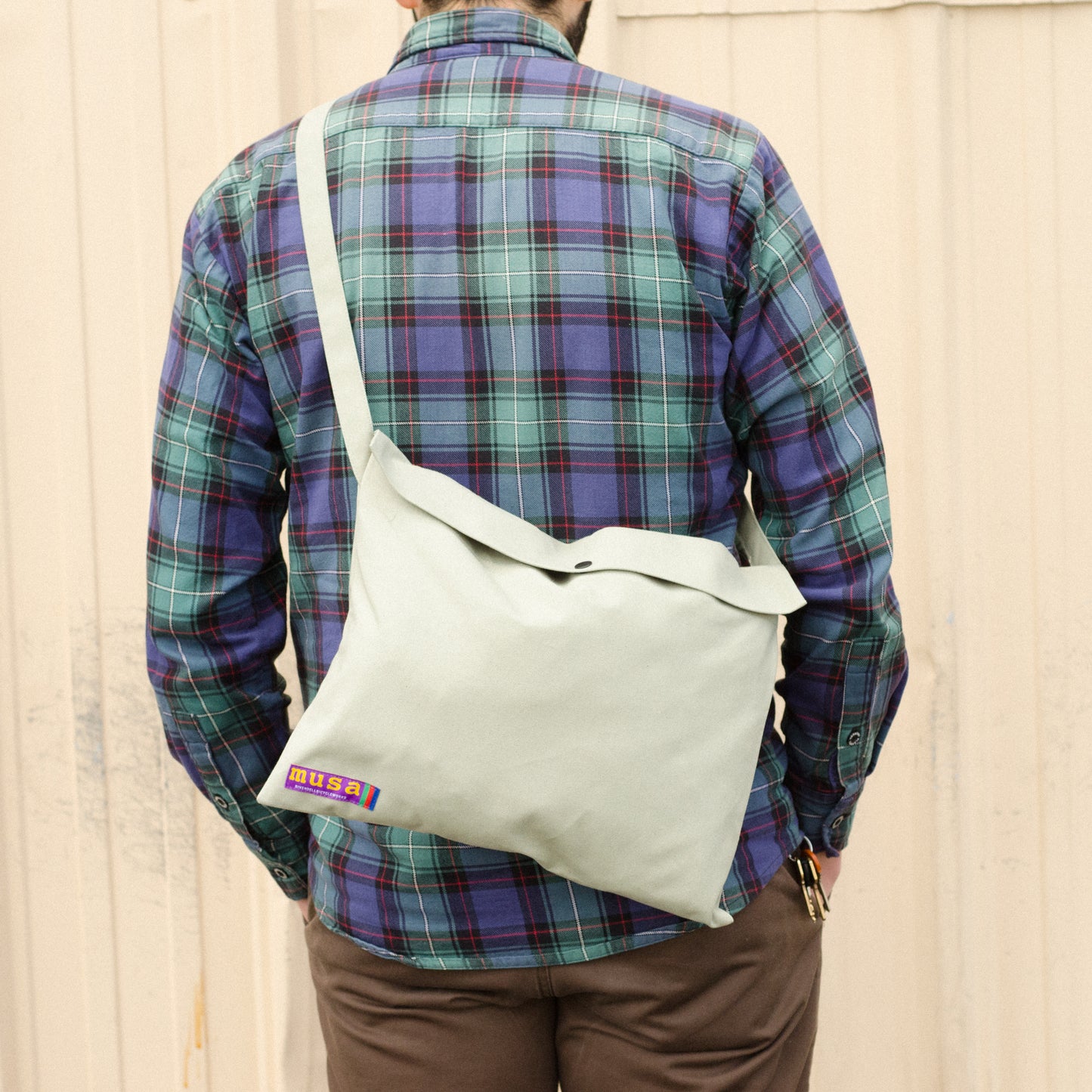 MUSAette - a simple bag made of nice fabric. A Tuition Special!