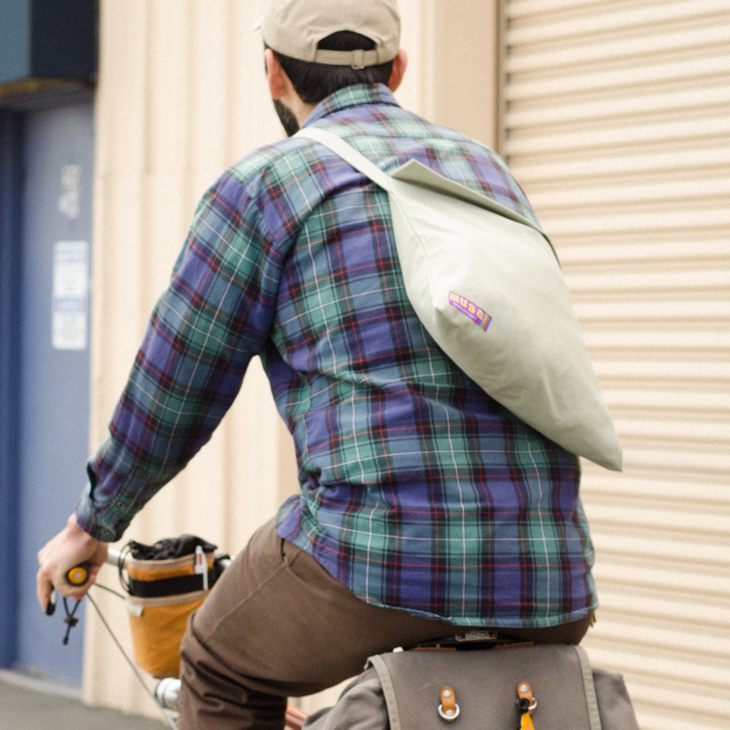 MUSAette - a simple bag made of nice fabric. A Tuition Special!