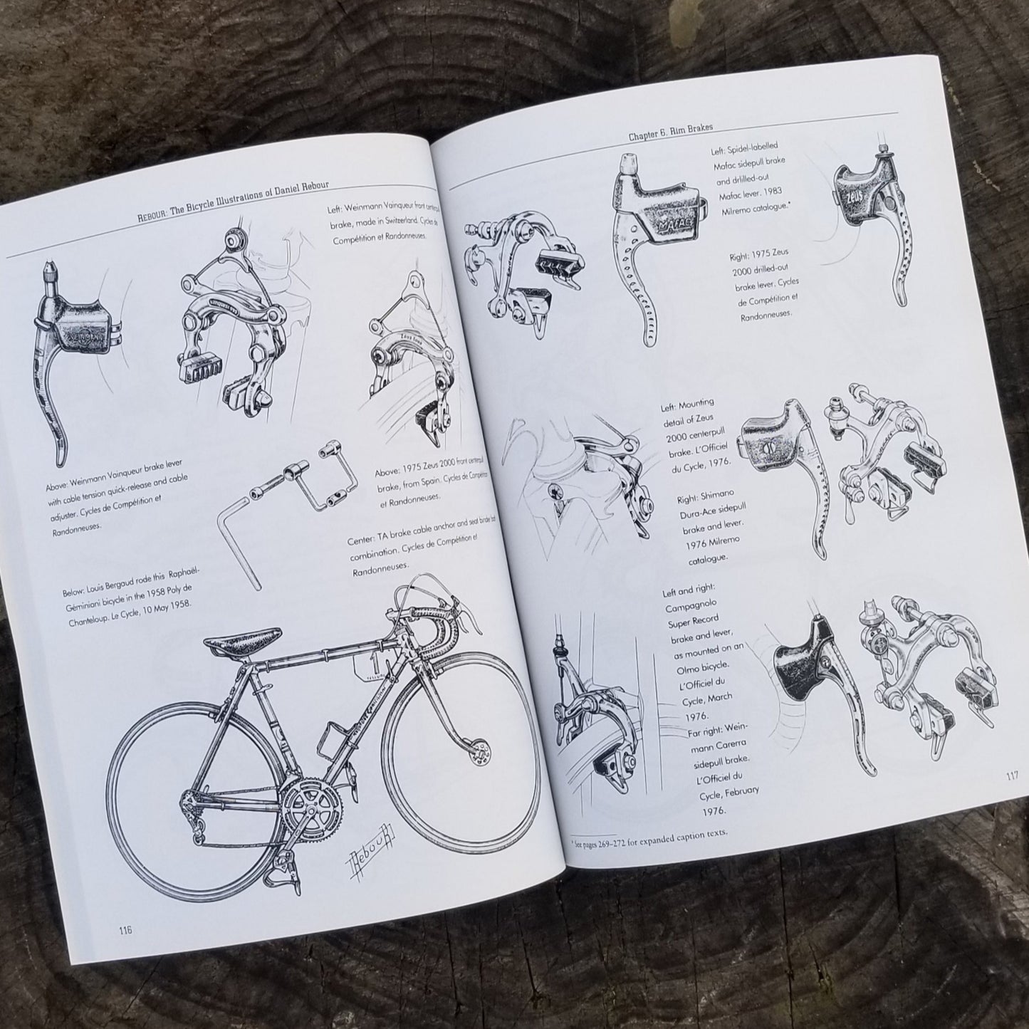 Book - The Bicycle Illustrations of Daniel Rebour