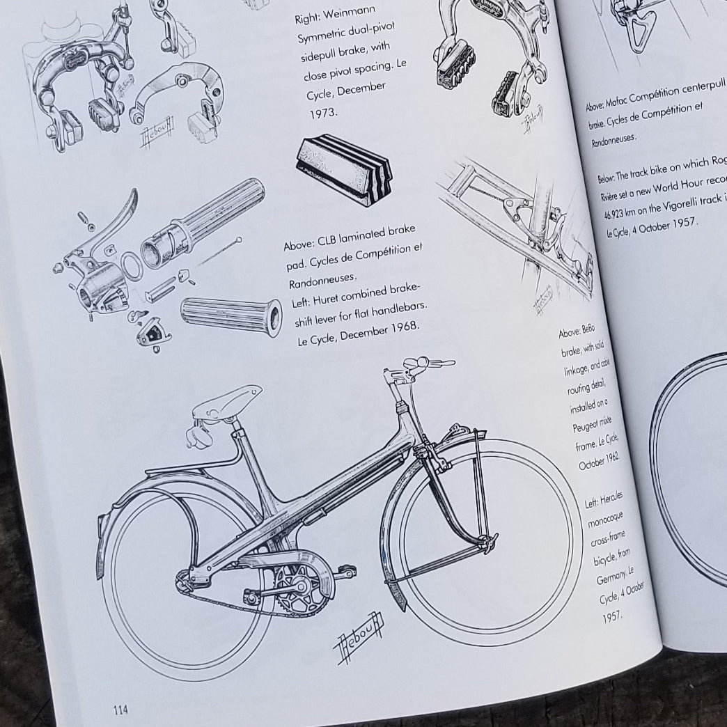 Book - The Bicycle Illustrations of Daniel Rebour