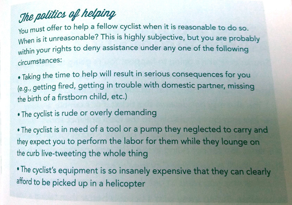 The Ultimate Bicycle Owner's Manual (bike snob)