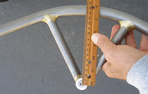 Handlebar - Nitto Bullmoose, dull bright FILLET BRAZED - (B901R) - threadless
