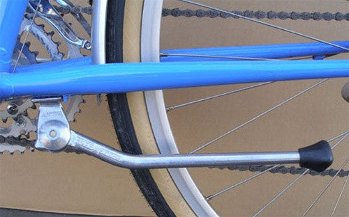 Kickstand - Single Leg - Pletscher, Silver