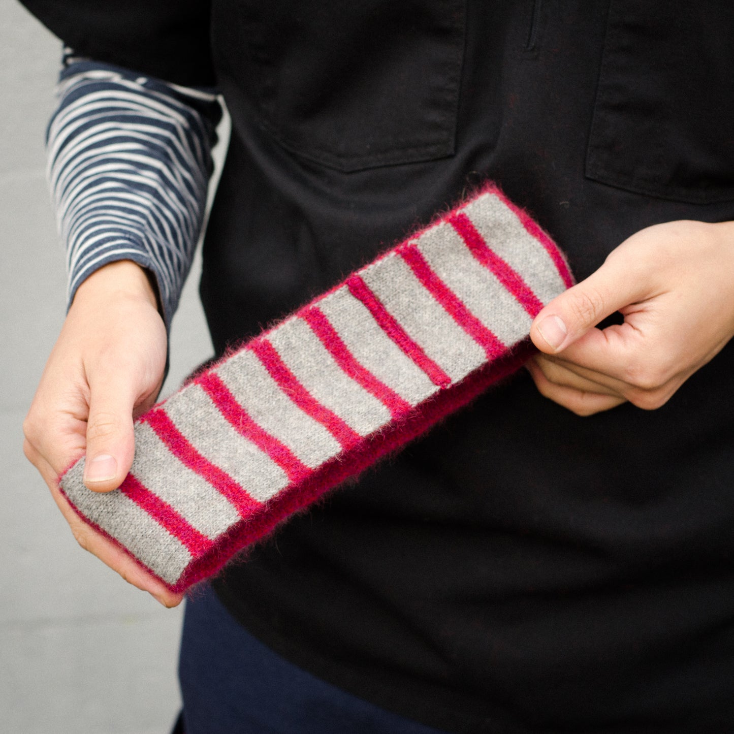 New Zealand Possum-Wooly Reversible Headband