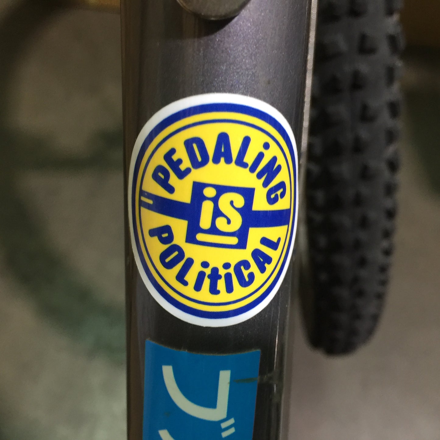 PEDALING IS POLITICAL