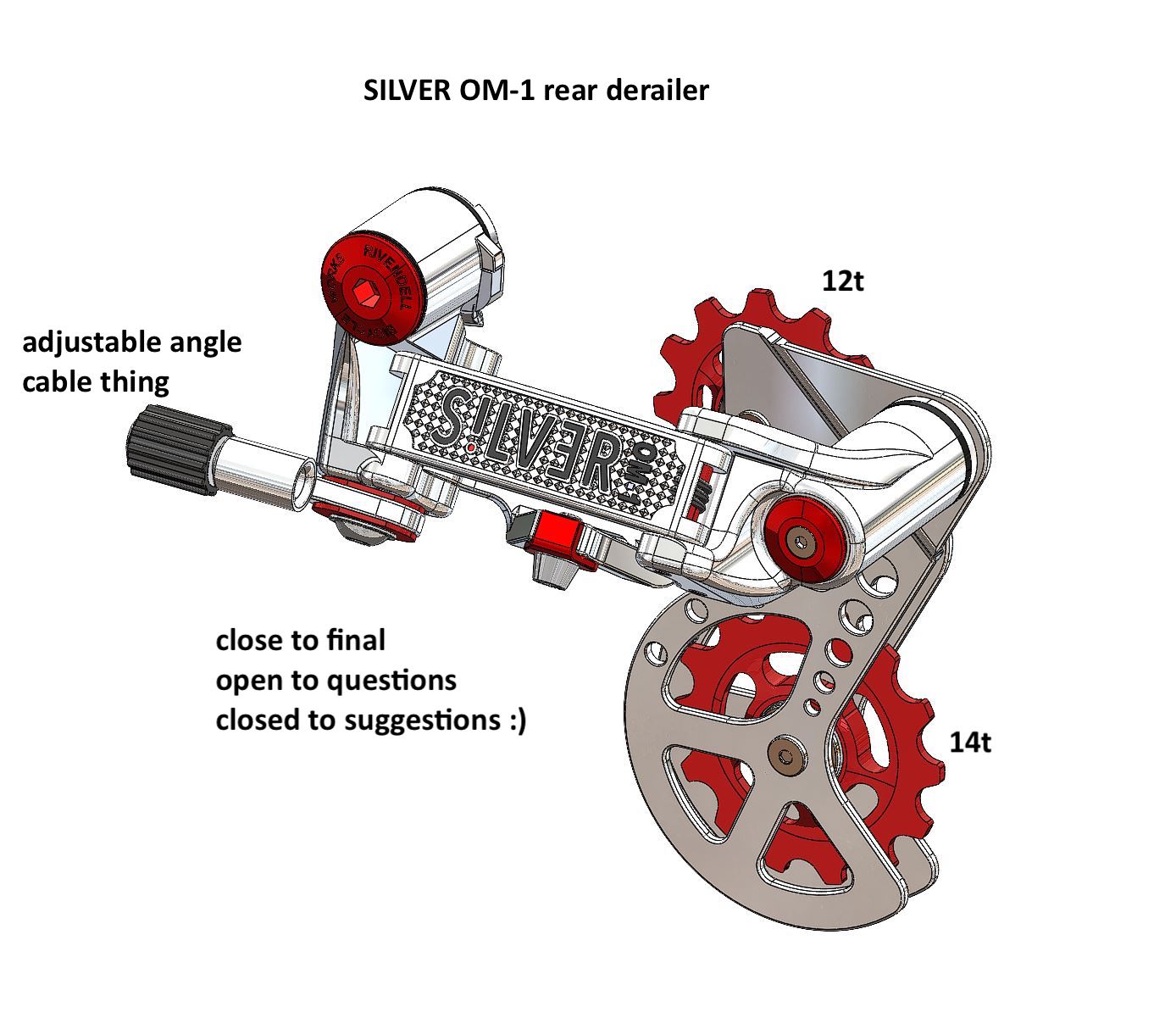 OM-1 Rear Derailer Update