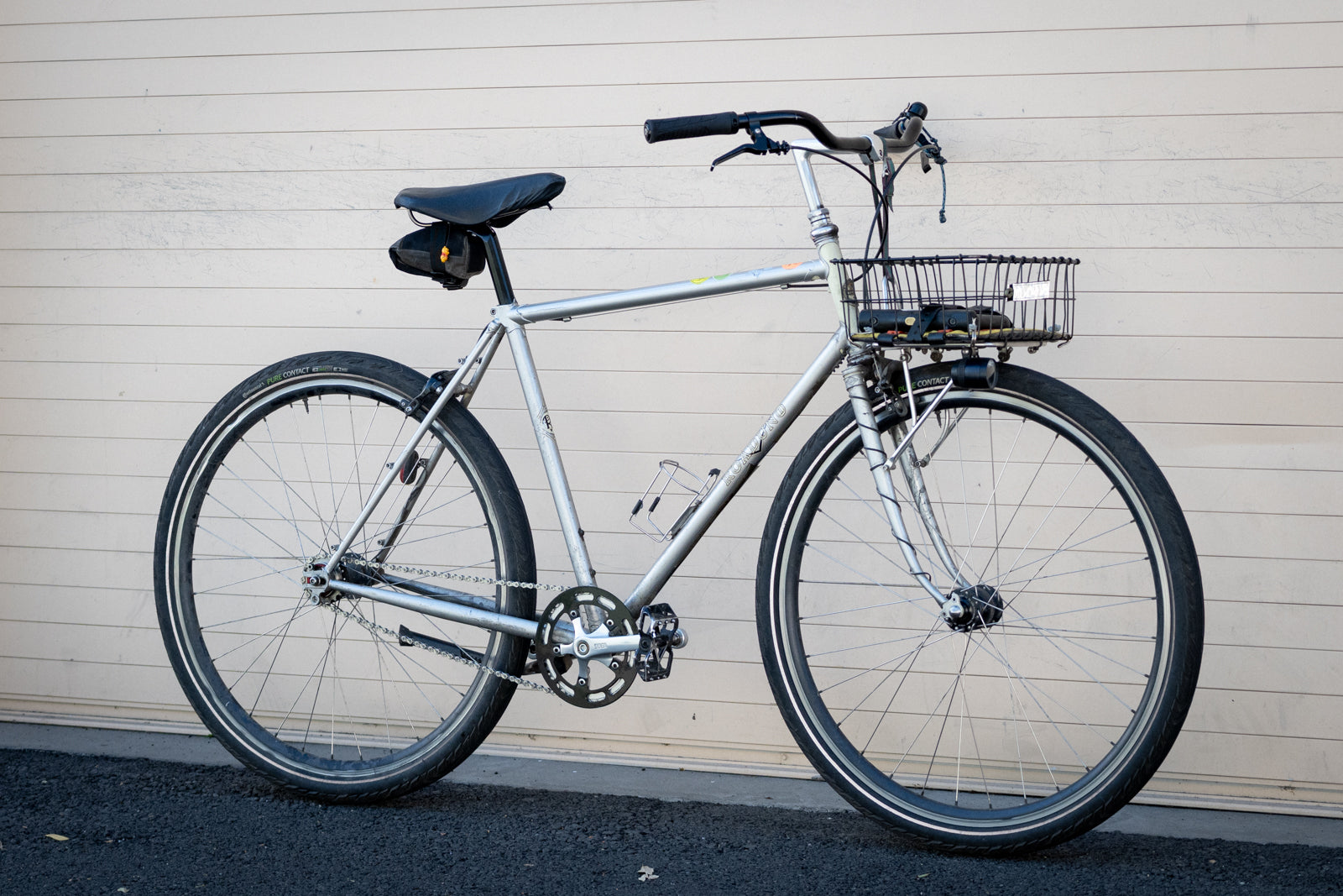 Antonio's 54.5cm Roaduno. 74cm saddle height – Rivendell Bicycle Works