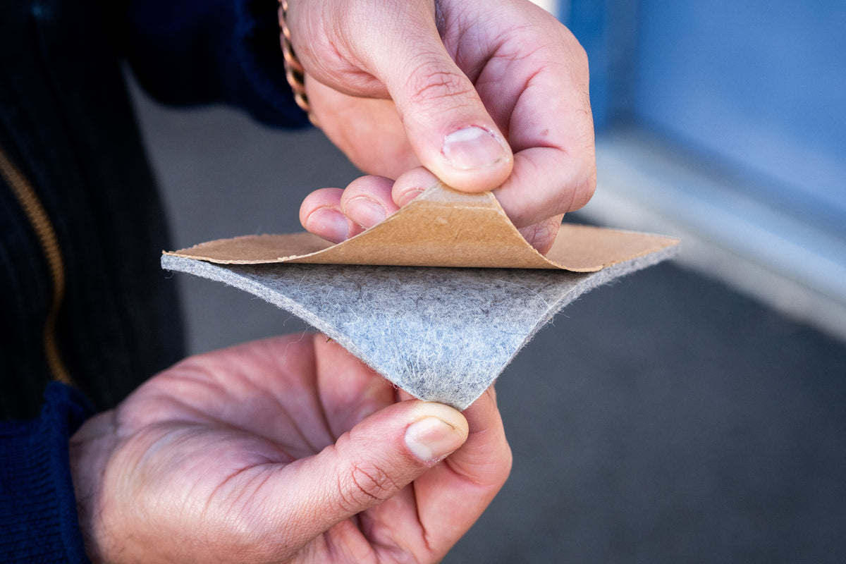 Wool Felt Grips. Somewhat DIY