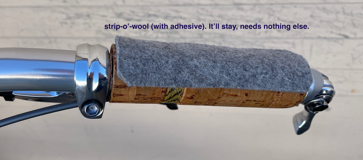 Wool Felt Grips. Somewhat DIY