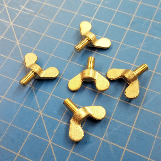 Brass M5 Wing Bolts - Sold individually