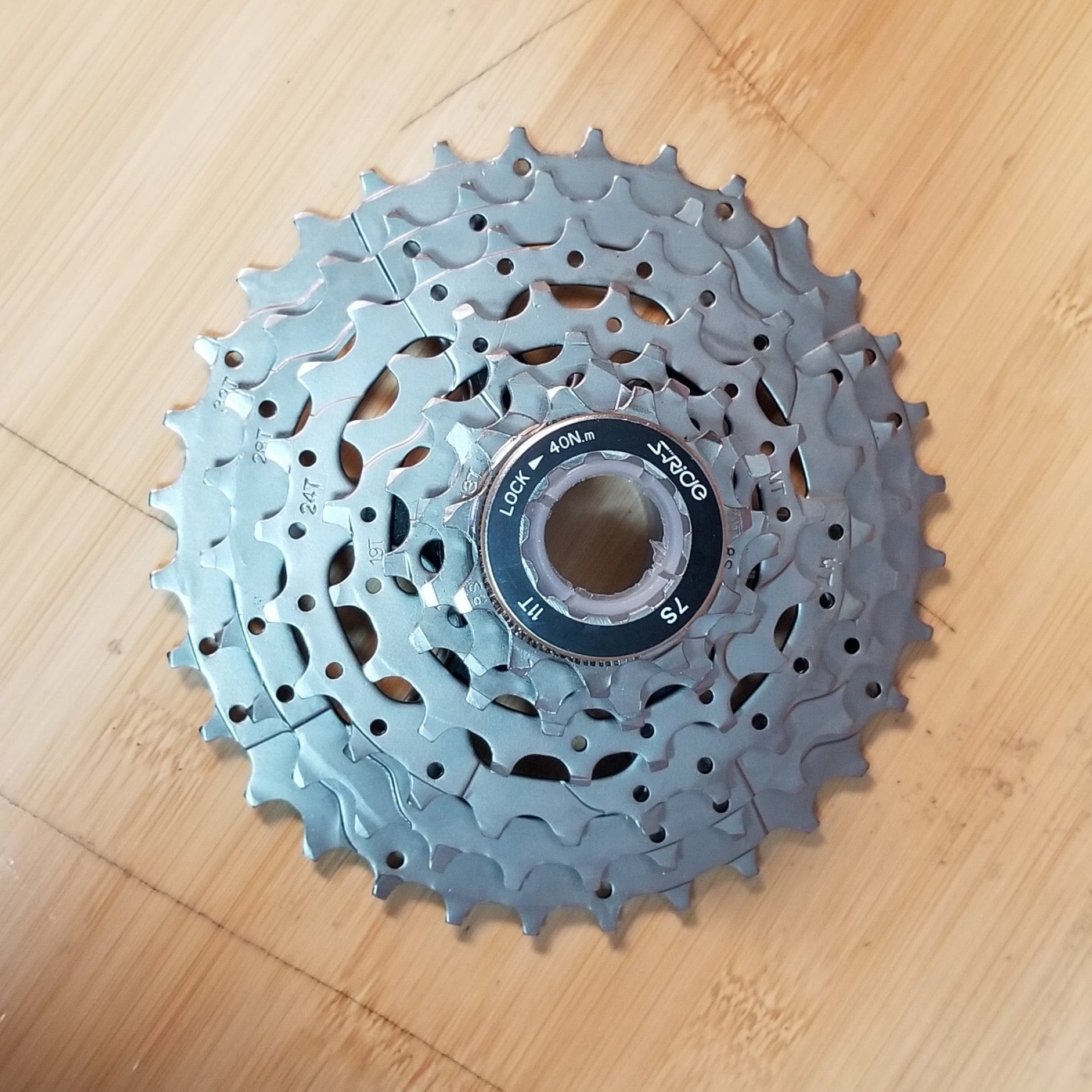 cassette gearing Jim 7 speed cassettes