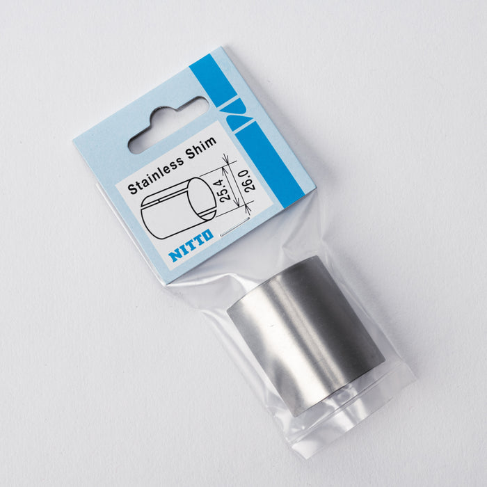 Handlebar Shim - Nitto Stainless 25.4mm to 26.0mm