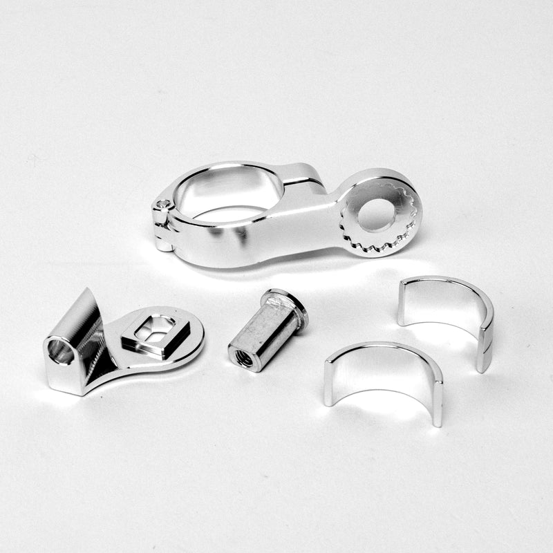 Shifter Mount - Silver Thumb Shifter Handlebar Clamp(each)