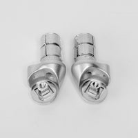 Shifter Mount - Silver Bar End Pod (each)