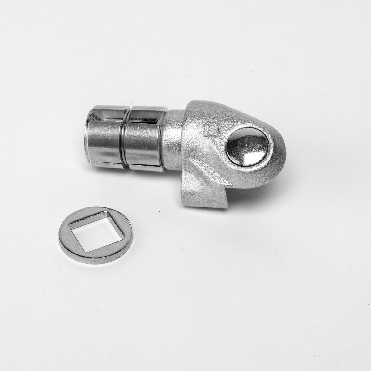 Shifter Mount - Silver Bar End Pod (each)