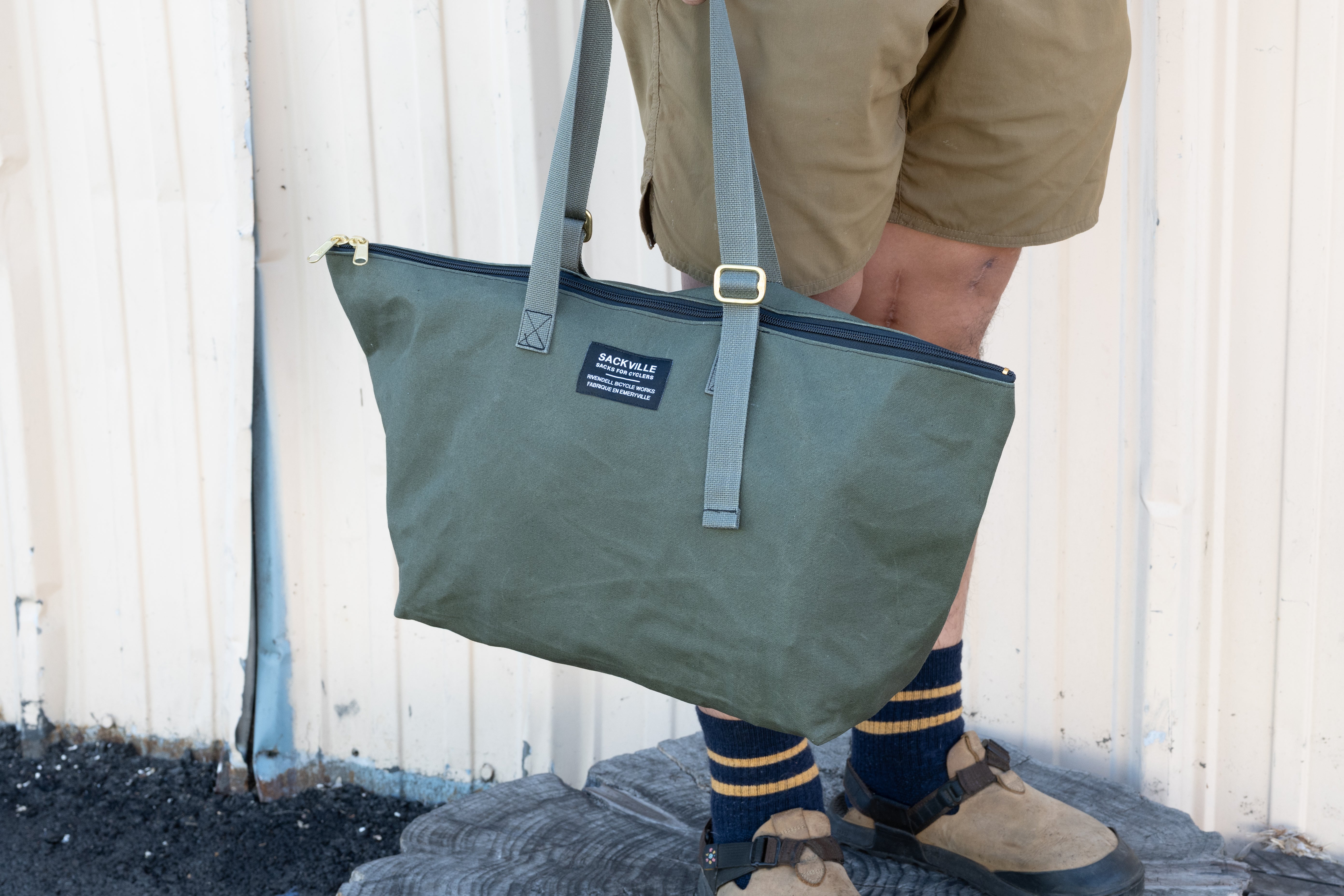 RIVENDELL sackville shopsack (カーキ) Sackville ShopSack – Rivendell Bicycle Works