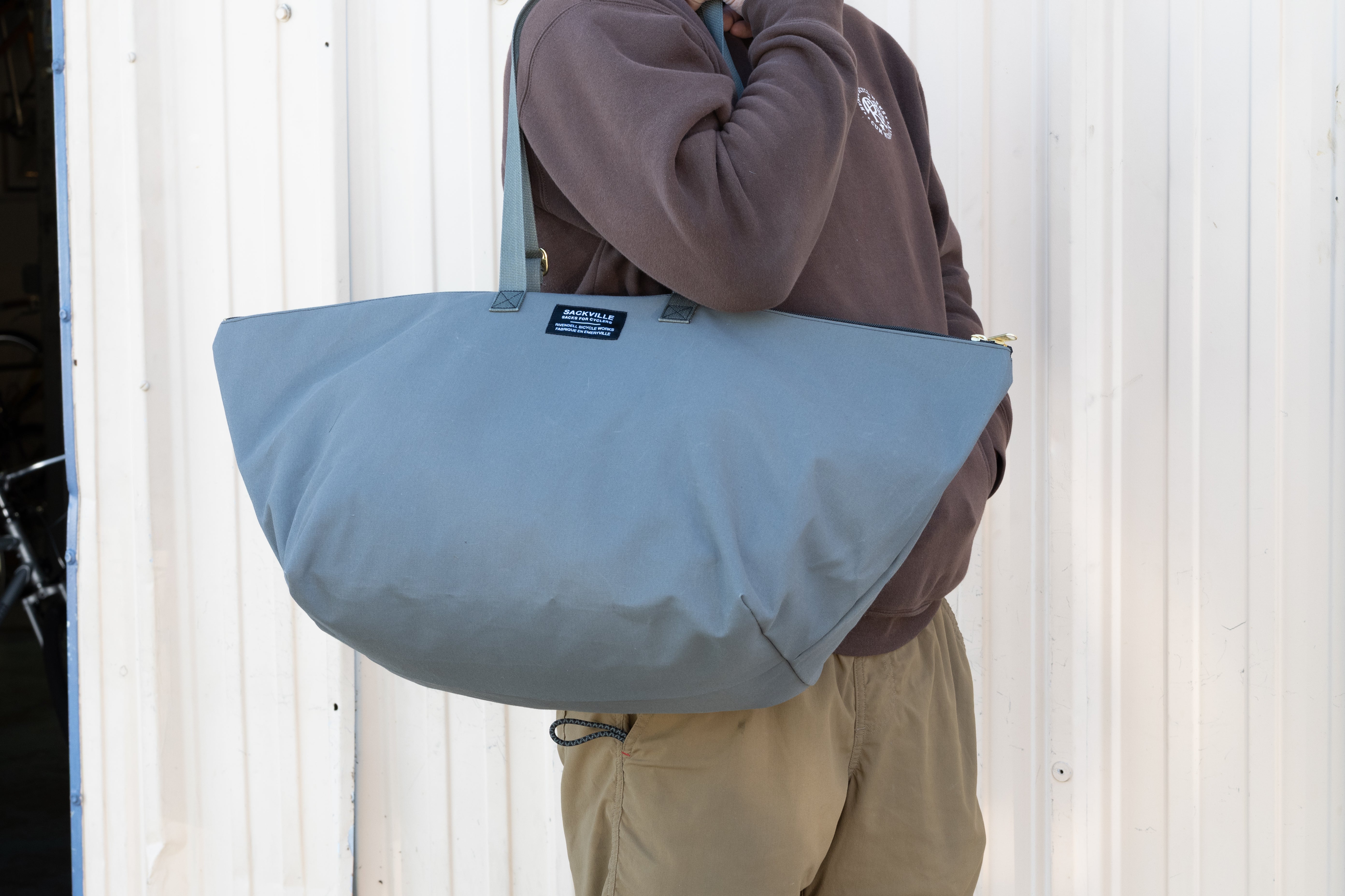 Rivendell Sackville shopsack Mサイズ ブルー Rivendell Sackville shopsack Mサイズ ブルー Sackville ShopSack