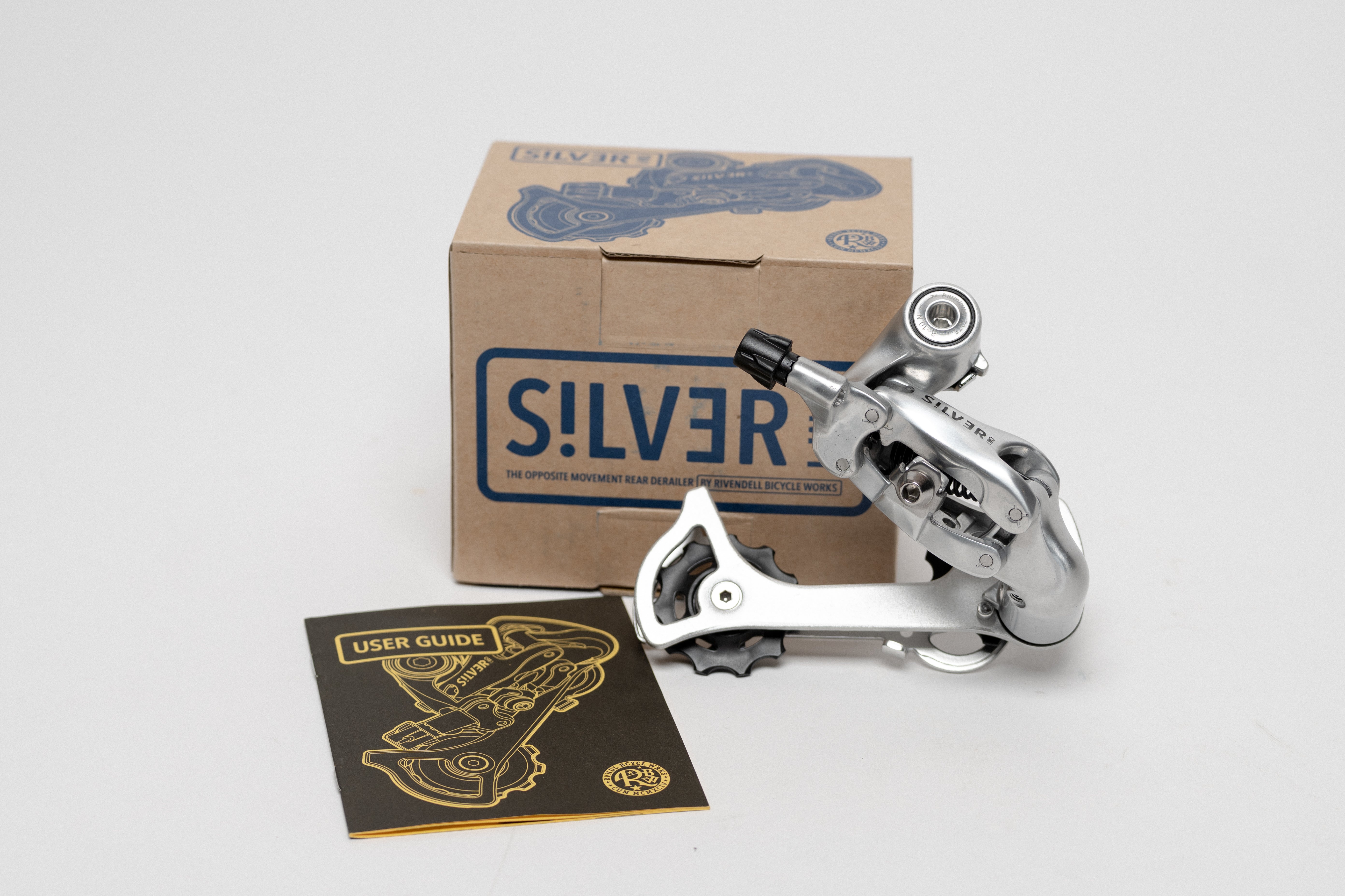 Derailer - Rear - Silver OM-1 (reverse action) – Rivendell Bicycle