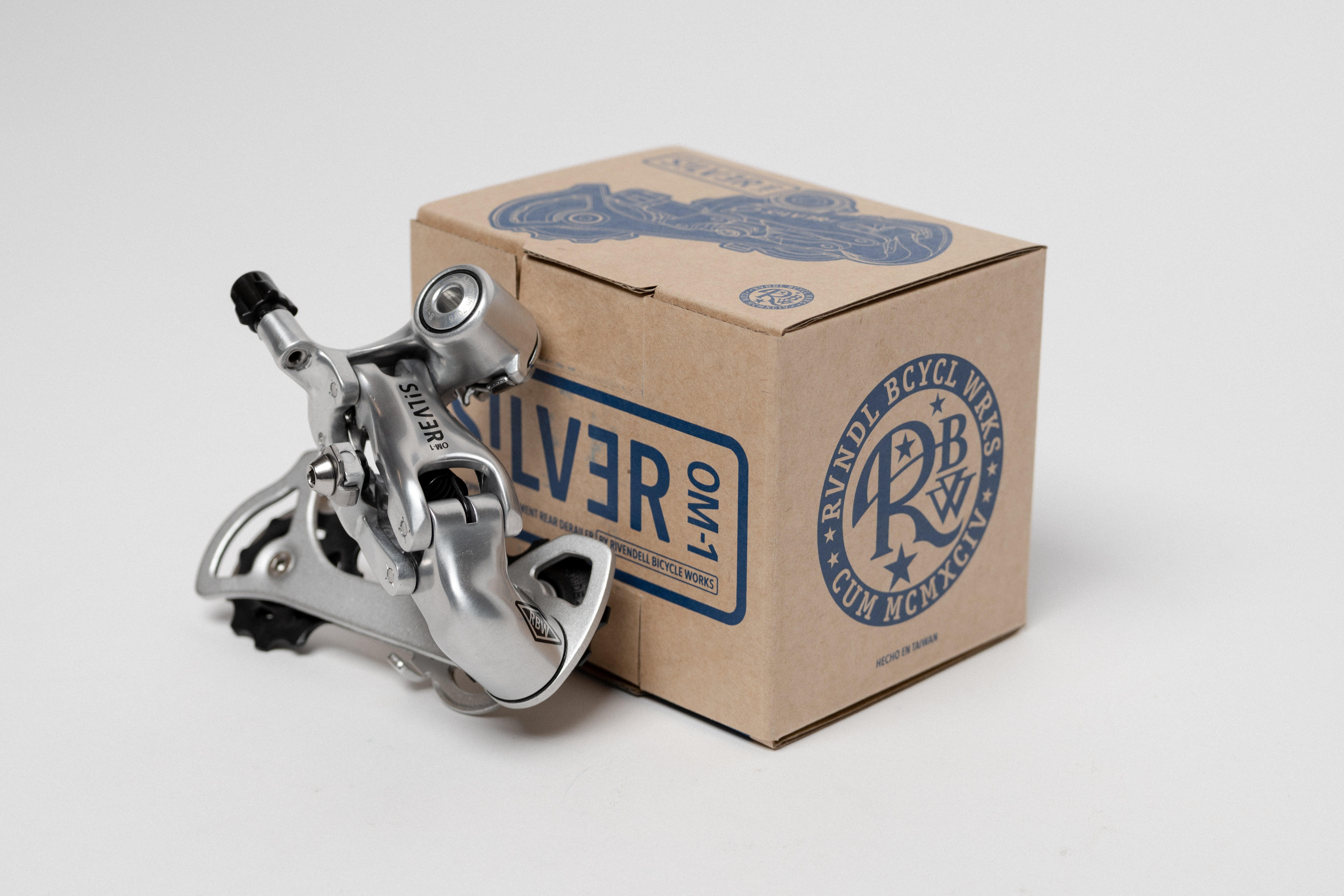 Derailer - Rear - Silver OM-1 (reverse action) – Rivendell Bicycle