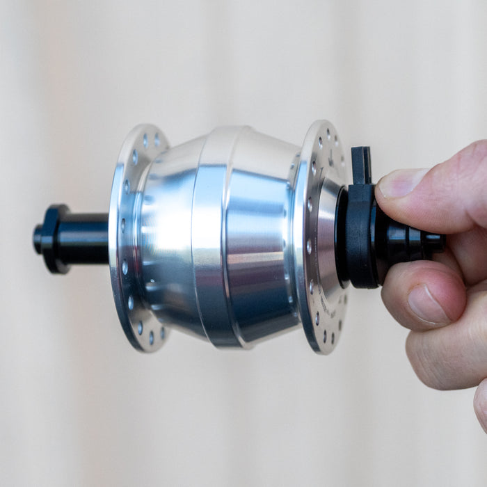 Front Hub - KTI Dynamo 32h - silver