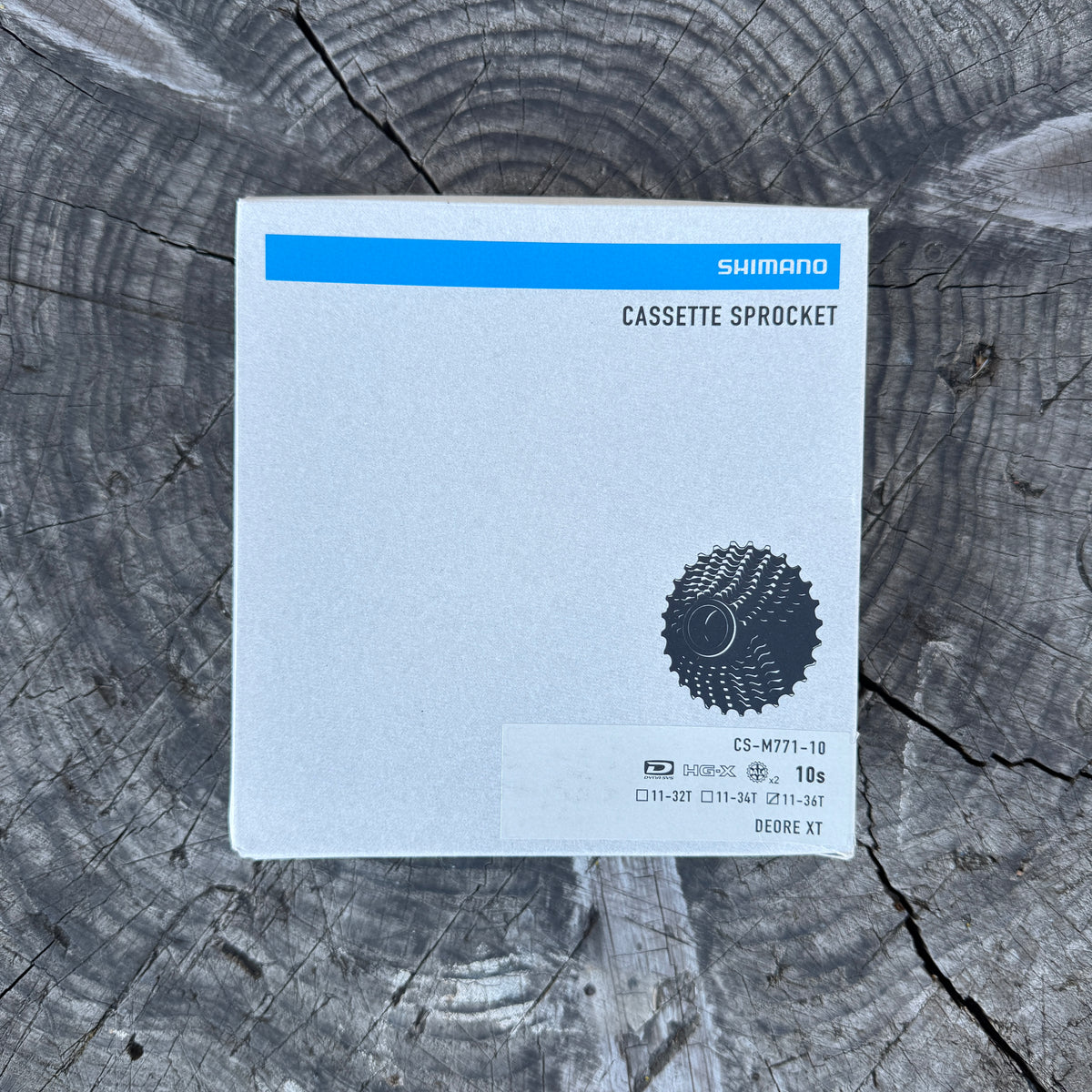 Shimano XT M771 Cassette, 10 speed