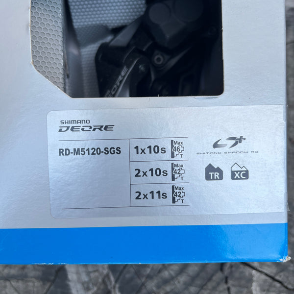 Deore M5120 SGS 10/11 speed rear derailer