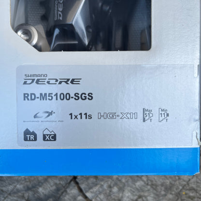 Deore M5100 SGS 11 speed rear derailer