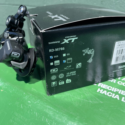 Shimano XT 10 Speed Rear Derailer - M786 SGS