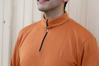 Aussie Wool Long Sleeve 1/4 zip turtleneck
