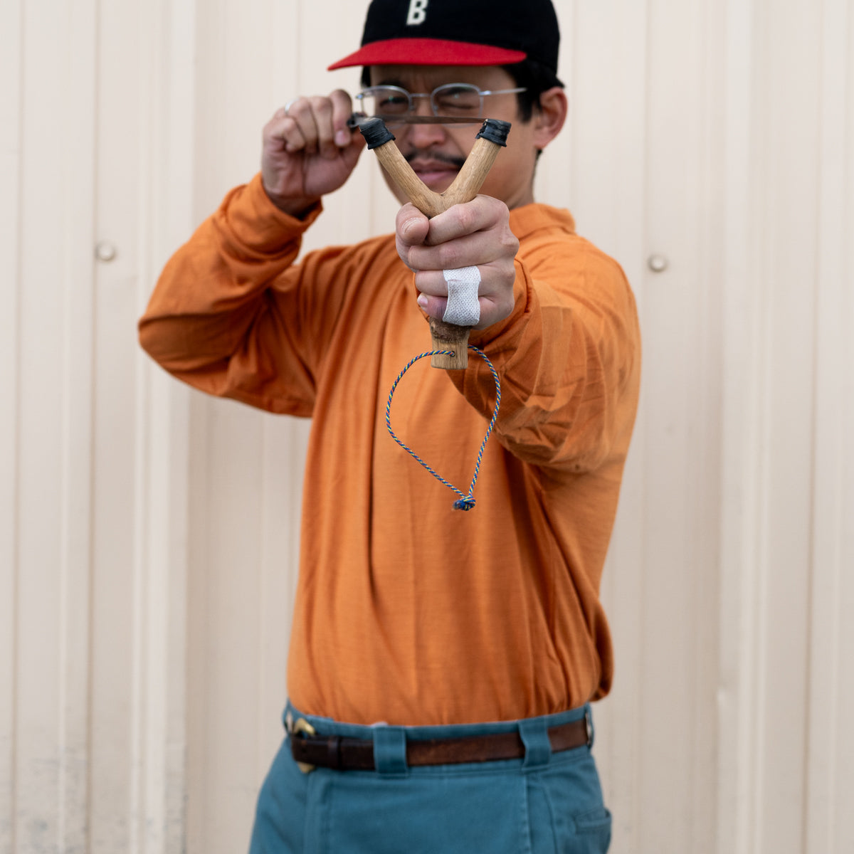 Aussie Wool lightweight SuperNeck (mock-t) Long-Sleeve Tee