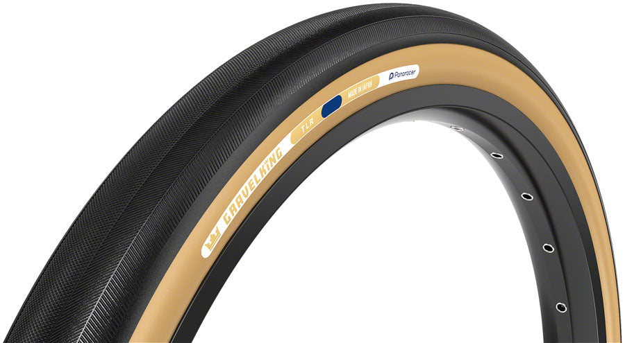 Tire - Panaracer GravelKing Slick, BROWNwall, folding