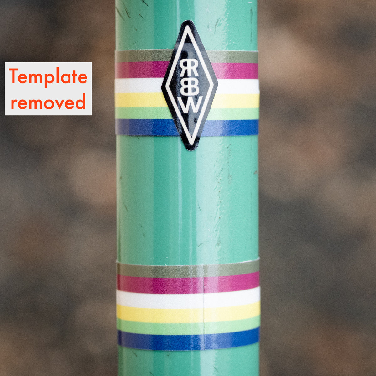 Rivendell World Champion Stripe Sticker