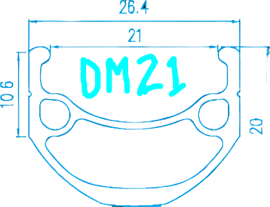 Wheelset - Silver - Shimano Deore T610 Hubs, BTO