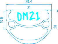 Wheelset - Silver - Shimano Deore T610 Hubs, BTO