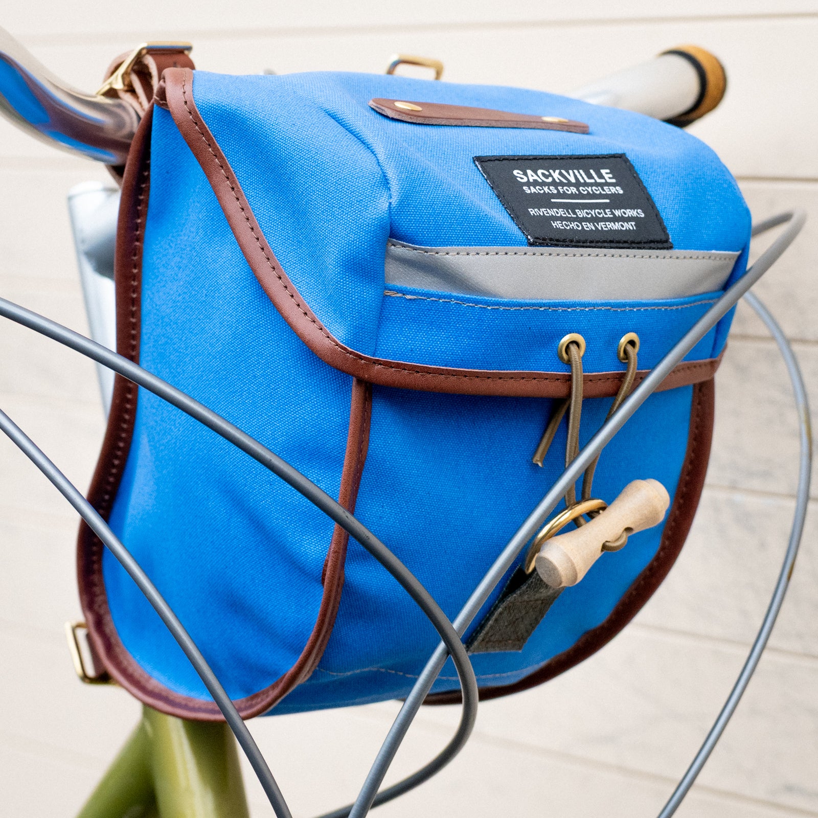 Rivendell Sackville shopsack Mサイズ ブルー Sackville ShopSack – Rivendell Bicycle Works