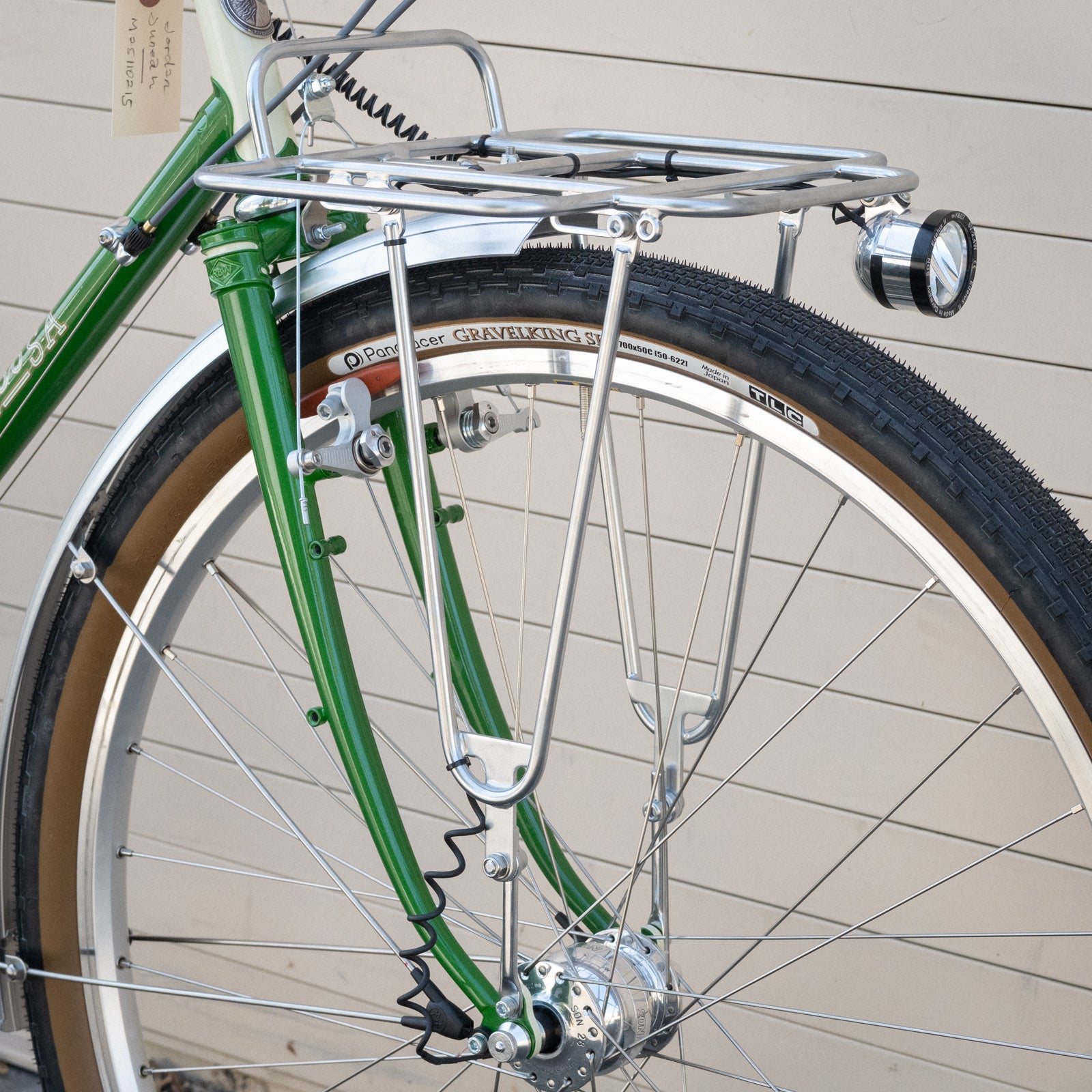 パーツ NITTO rivendell 52F basket rack (dull) Rack - Front - RBW Basket Rack by Nitto (RBW52F) – Rivendell